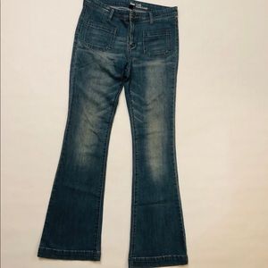 Gap flare coupe evasee denim jeans
